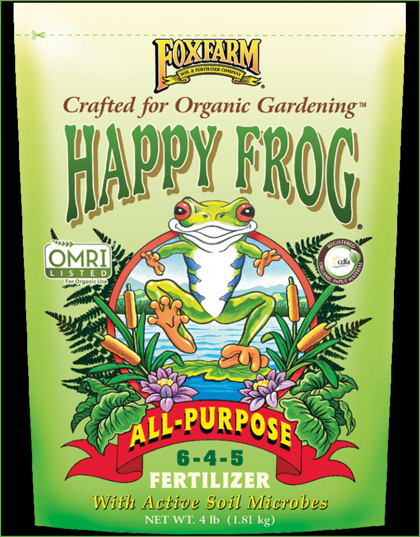 Foxfarm's Dry Happy Frog General Purpose Fertilizer